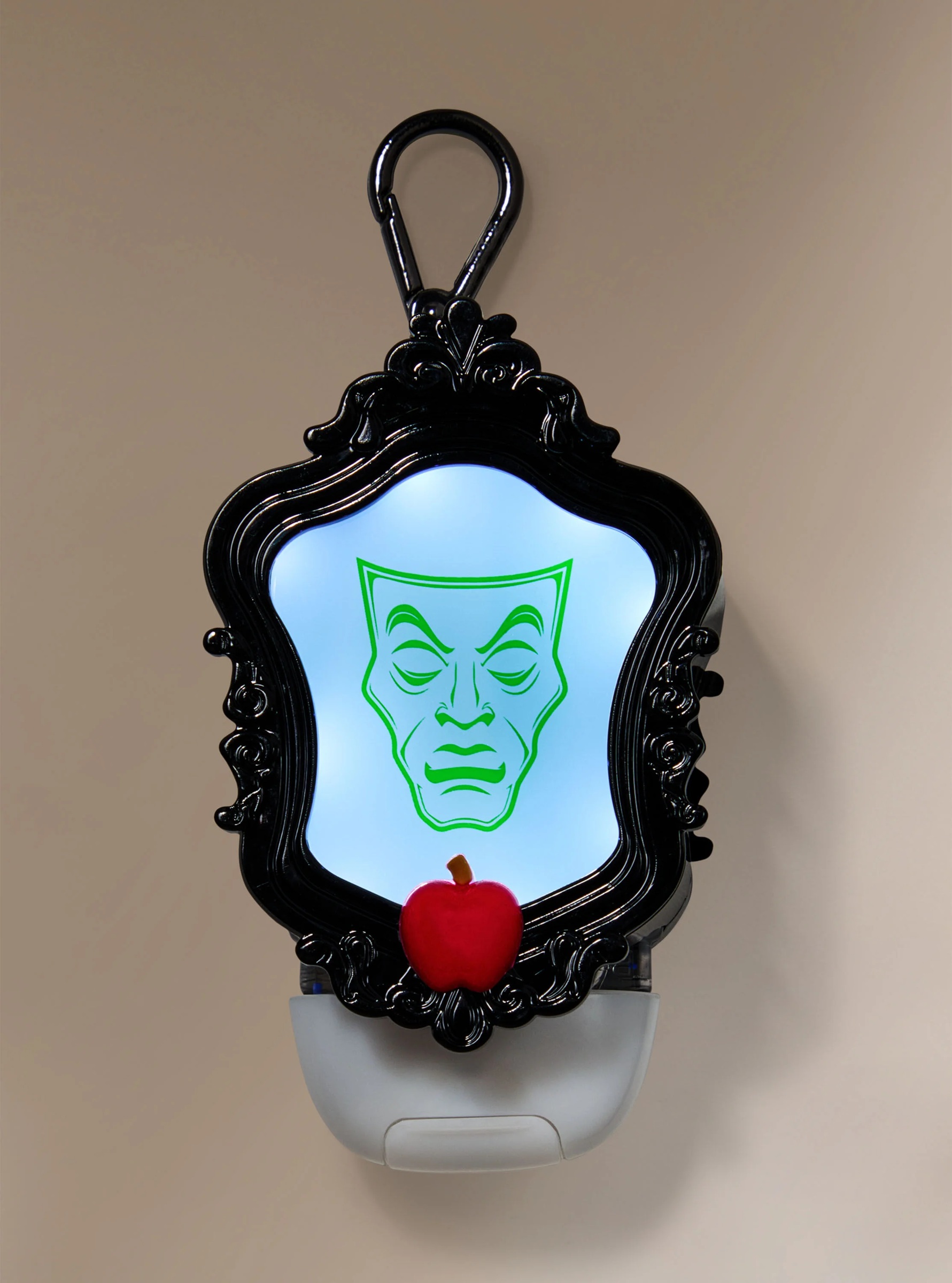 画像1: 【Bath&BodyWorks】《Disney Villainsコラボ》ミニハンドジェルホルダー：イーヴィルクイーンミラーライトアップ