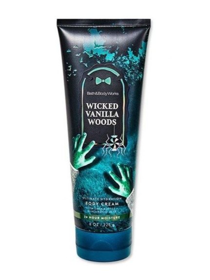 画像1: 【Bath&BodyWorks】ボディクリーム：Wicked Vanilla Woods（ウィキッドバニラウッズ）