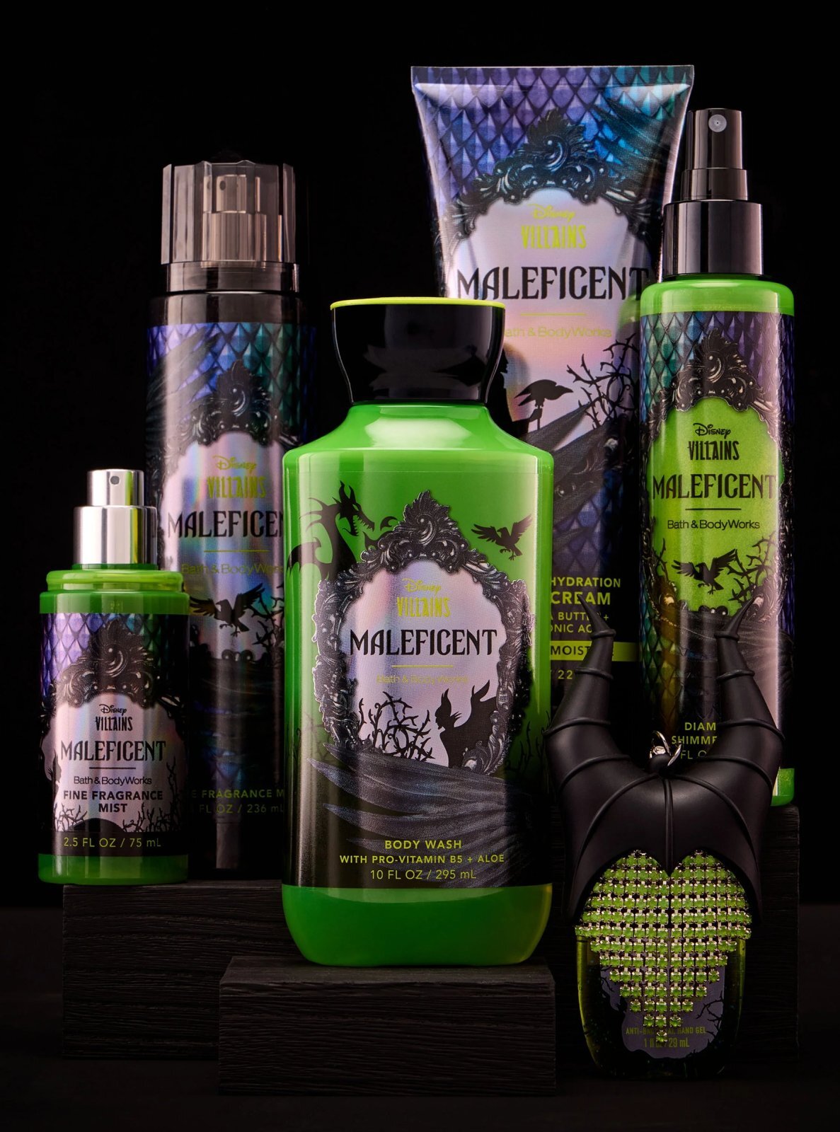 画像3: 【Bath&BodyWorks】《Disney Villainsコラボ》トラベルサイズファインフレグランスミスト：マレフィセント
