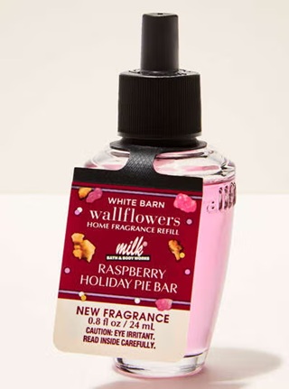 画像1: 【Bath&BodyWorks】Wallflowers詰替リフィル：ラズベリーホリデーパイバー