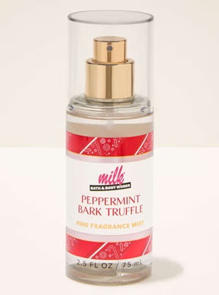 画像1: 【Bath&BodyWorks】トラベルサイズファインフレグランスミスト：ペパーミントバークトリュフ