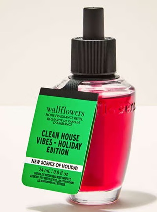 画像1: 【Bath&BodyWorks】Wallflowers詰替リフィル：クリーンハウスバイブス-ホリデーエディション