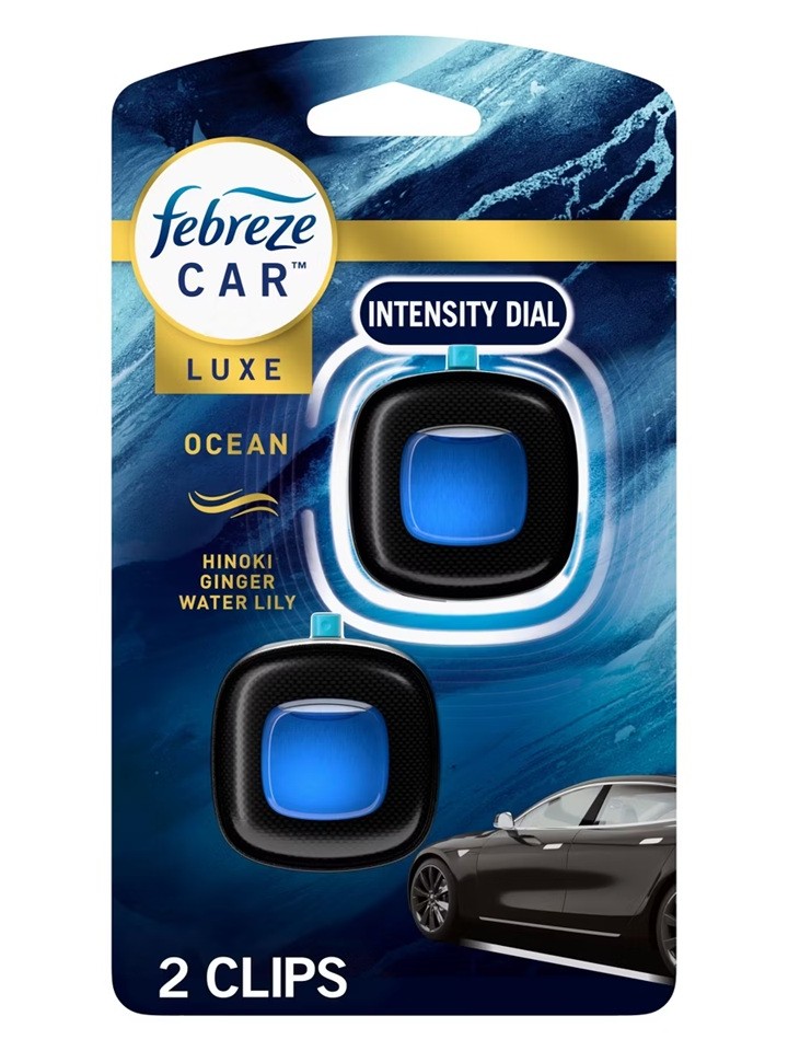 画像1: 【USファブリーズ】車用芳香剤(2個入り)：オーシャン