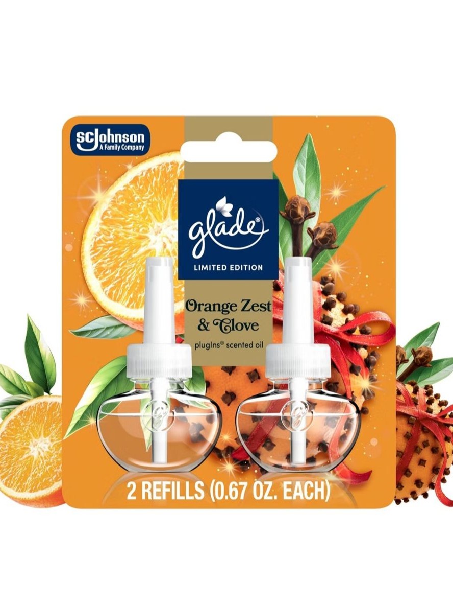 画像1: 【glade】プラグインオイルリフィル(2個入)：オレンジゼスト＆クローブ