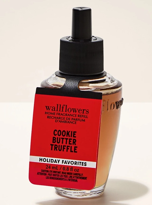 画像1: 【Bath&BodyWorks】Wallflowers詰替リフィル：クッキーバタートリュフ