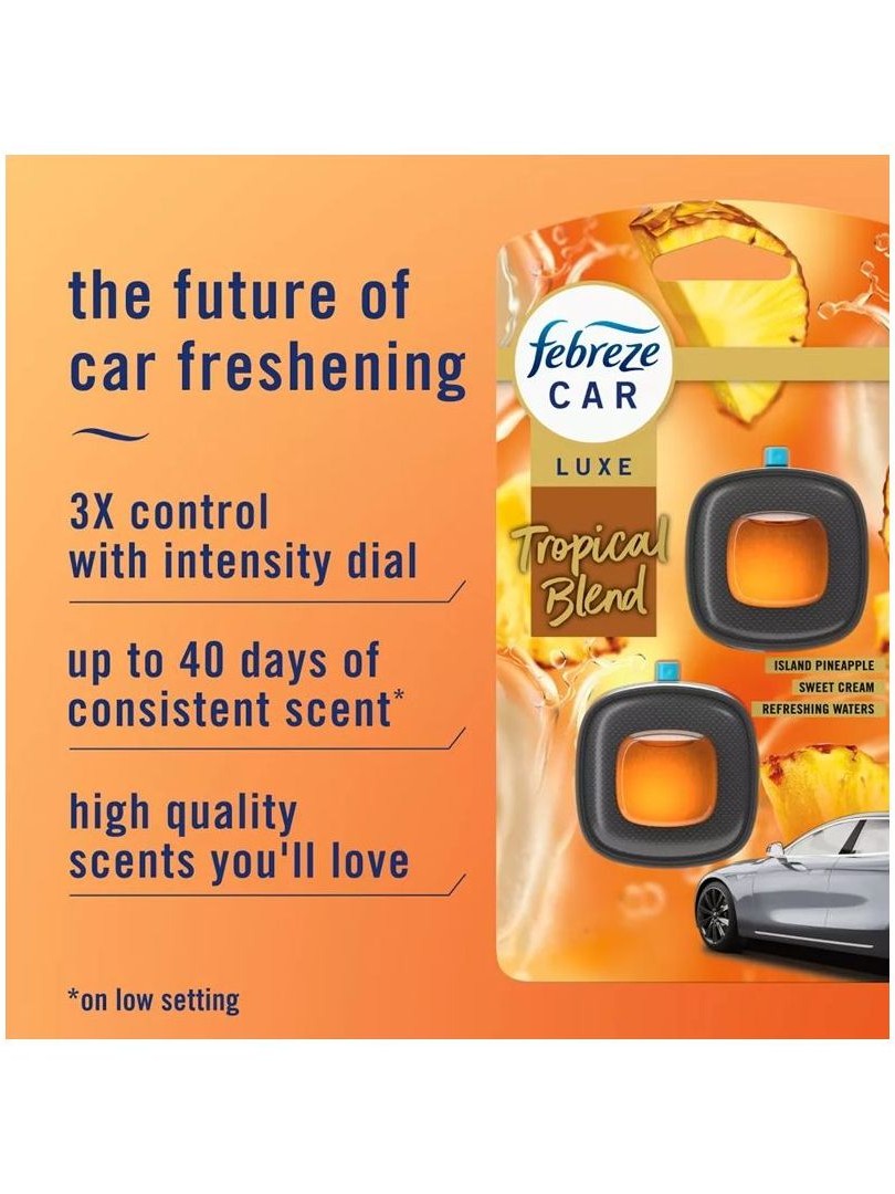 画像2: 【USファブリーズ】車用芳香剤(2個入り)：トロピカルブレンド