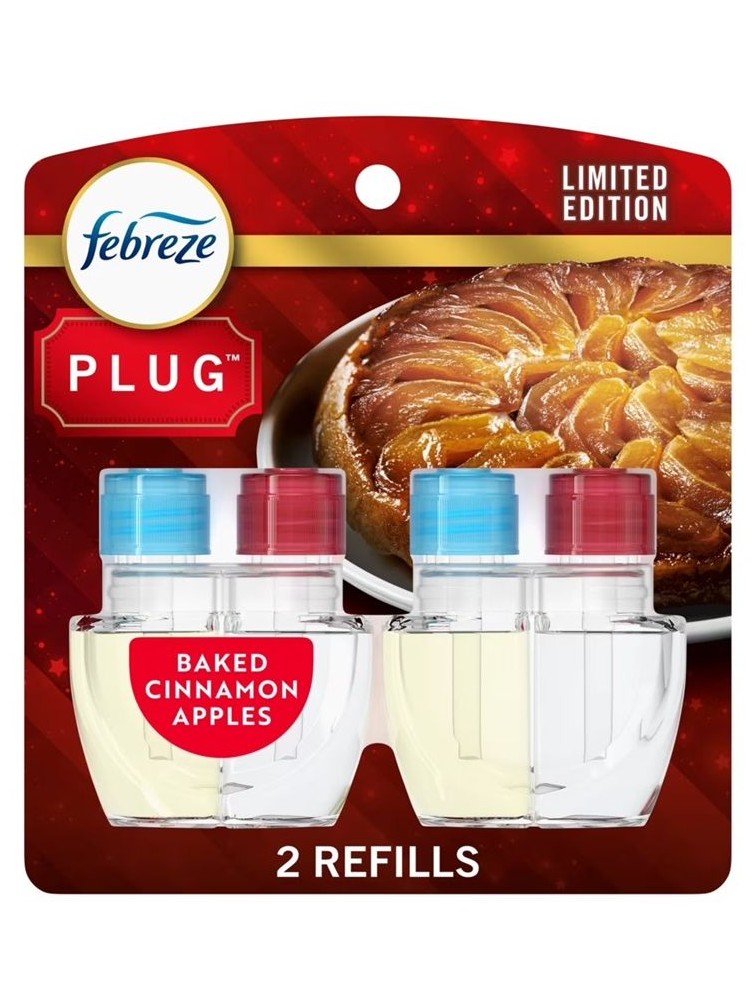 画像1: 【USファブリーズ】プラグインオイルリフィル(2セット入)：ベイクドシナモンアップル