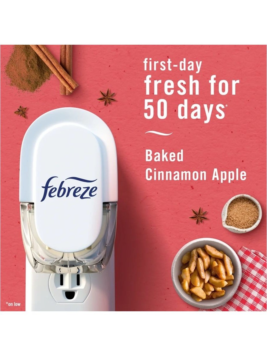 画像3: 【USファブリーズ】プラグインオイルリフィル(2セット入)：ベイクドシナモンアップル