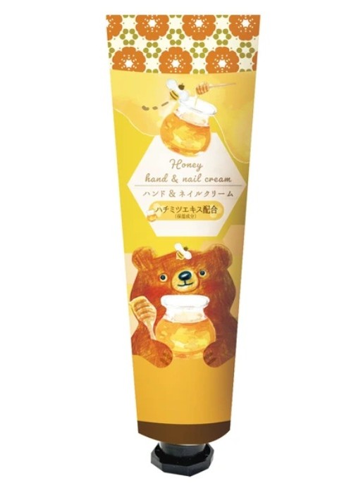 画像1: 【ほんやら堂】はちみつクマ ハンドクリーム：はちみつの香り
