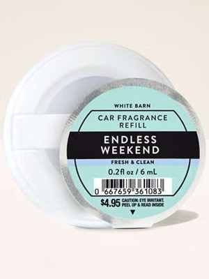 画像1: 【Bath&BodyWorks】カーフレグランス詰替リフィル：エンドレスウィークエンド