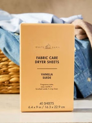 画像1: 【Bath&Body Works】ドライヤーシート(40枚入り)：バニラスエード