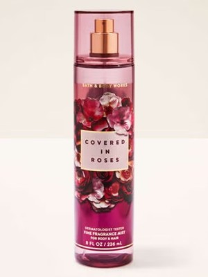 画像1: 【Bath&BodyWorks】ファインフレグランスミスト：Covered in Roses (カバーインローズ)