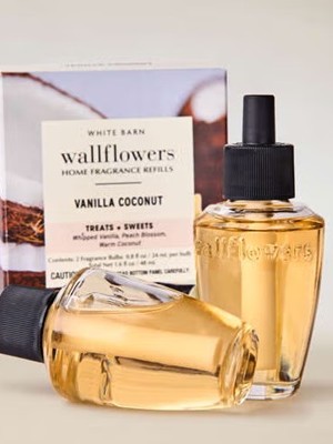 画像2: 【Bath&BodyWorks】Wallflowers詰替リフィル(2個入り)：バニラココナッツ