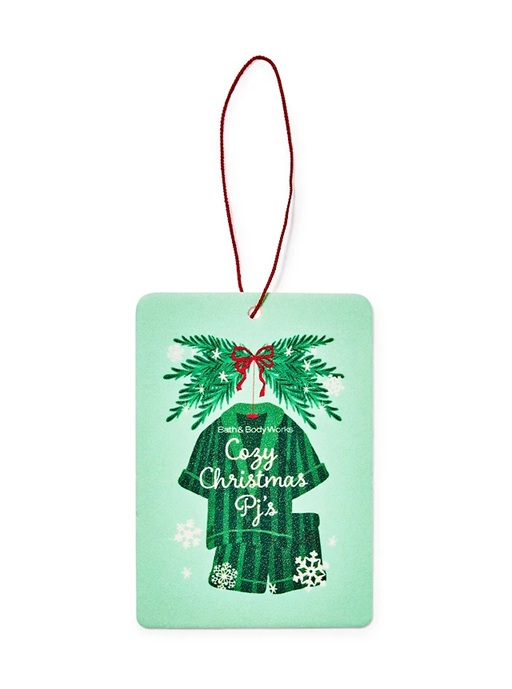 画像1: 【Bath&BodyWorks】ハンギングフレグランスディフューザー(吊り下げ)：Cozy Christmas PJs (コージークリスマスパジャマ)