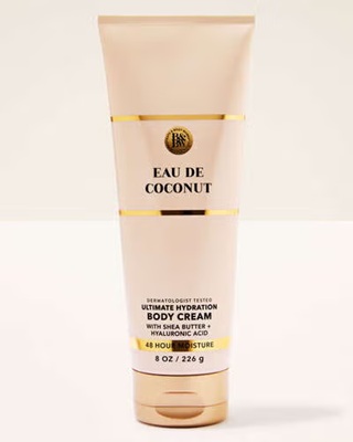画像1: 【Bath&BodyWorks】ボディクリーム：Eau De Coconut (オードココナッツ)