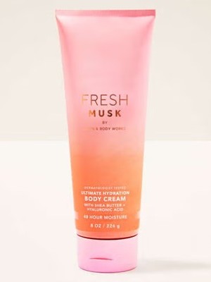 画像1: 【Bath&BodyWorks】ボディクリーム：Fresh Musk (フレッシュムスク)