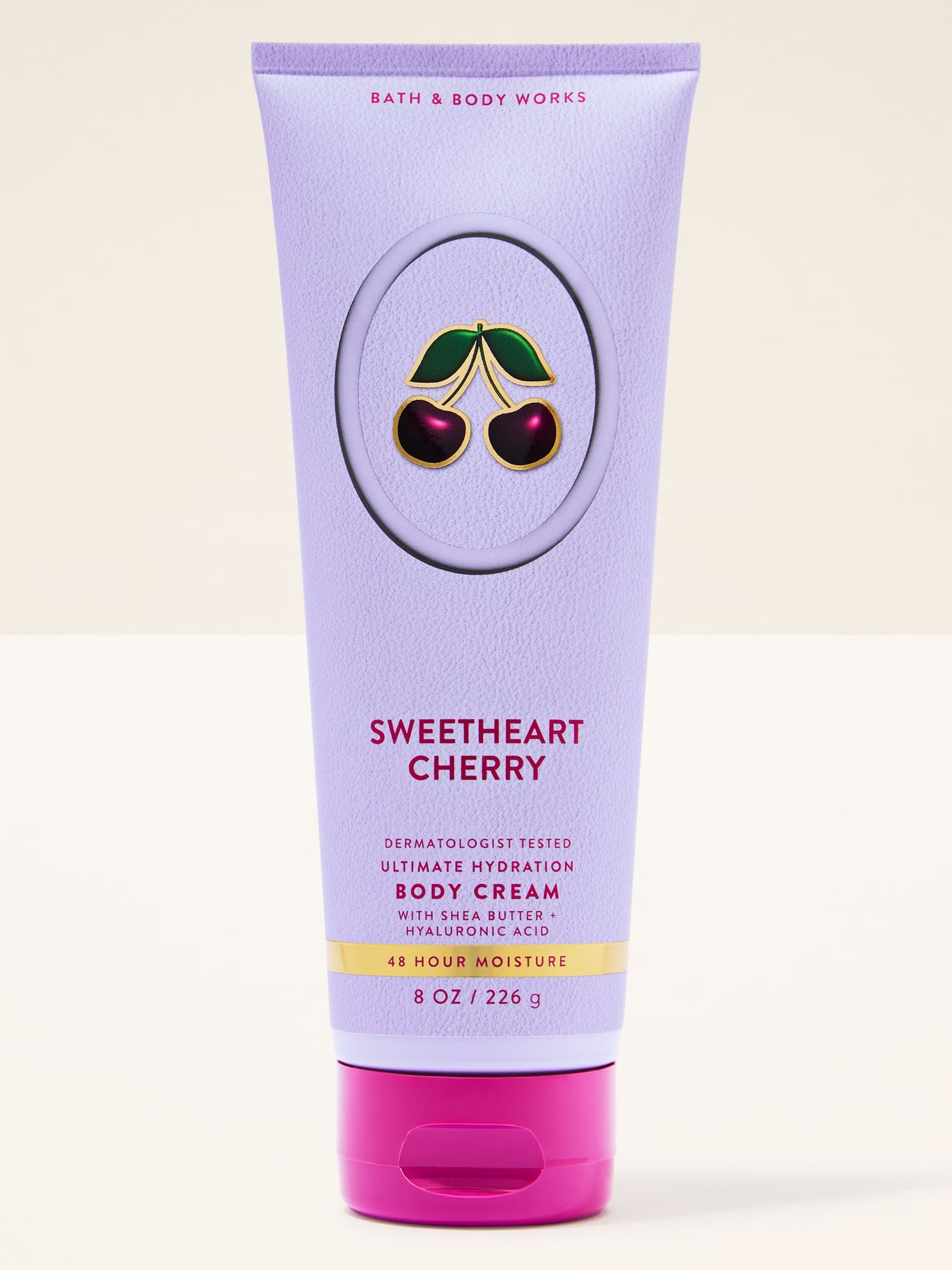画像1: 【Bath&BodyWorks】ボディクリーム：スイートハートチェリー