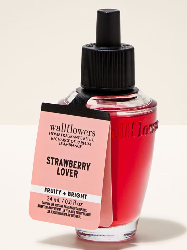 画像1: 【Bath&BodyWorks】Wallflowers詰替リフィル：ストロベリーラバー