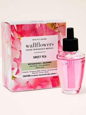 画像1: 【Bath&BodyWorks】Wallflowers詰替リフィル(2個入り)：スイートピー