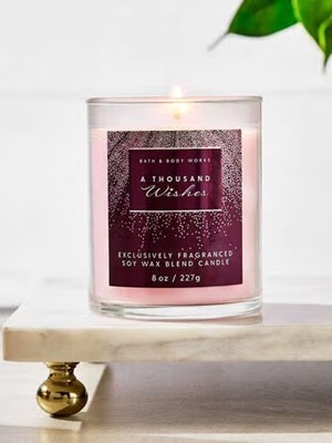 画像4: 【Bath&BodyWorks】シグネチャー1-wickキャンドル（8oz）：A Thousand Wishes