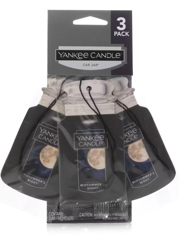 画像1: 【YANKEE CANDLE/ヤンキーキャンドル】カージャー(ペーパーサシェ)3枚セット：ミッドサマーズナイト