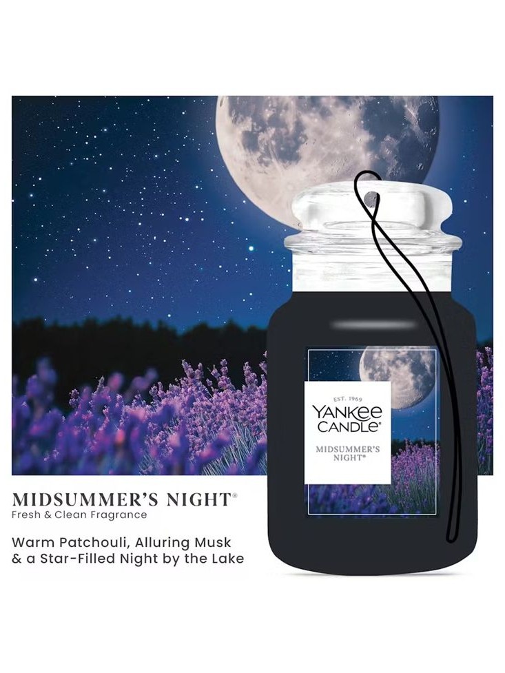 画像3: 【YANKEE CANDLE/ヤンキーキャンドル】カージャー(ペーパーサシェ)3枚セット：ミッドサマーズナイト