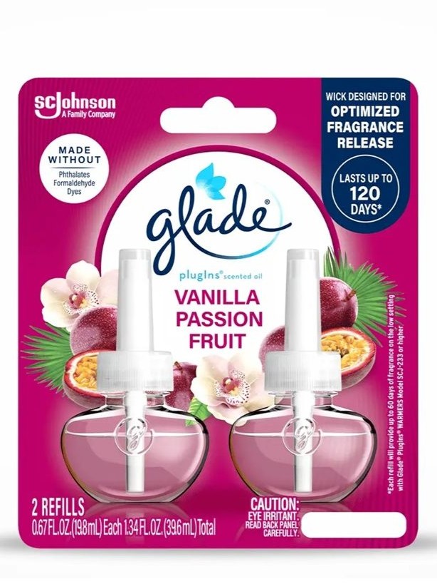 画像1: 【glade】プラグインオイルリフィル(2個入)：バニラパッションフルーツ