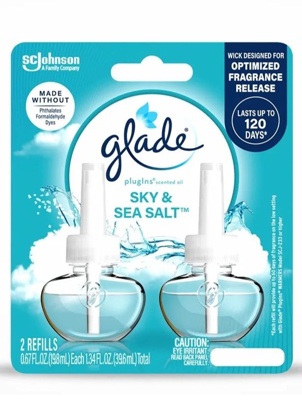 画像1: 【glade】プラグインオイルリフィル(2個入)：スカイ＆シーソルト