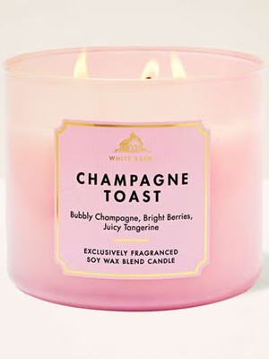 画像2: 【Bath&BodyWorks】3-wickキャンドル（14.5oz）：シャンパントースト