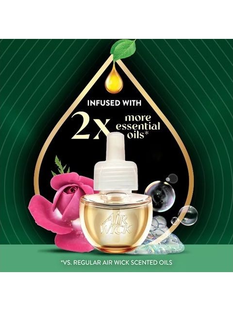 画像4: 【エアーウィック/Airwick】プラグインオイルリフィル(2個入)：バブルバス＆ローズペタル