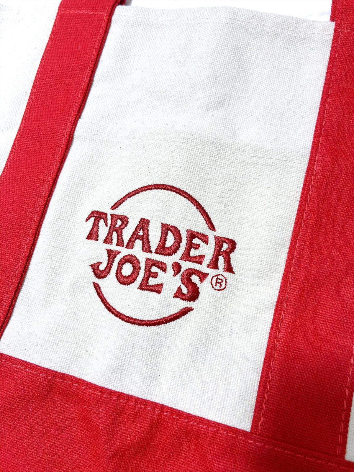 画像2: 【Trader Joe's/トレーダージョーズ】エコバッグ：ミニサイズキャンバストート レッド