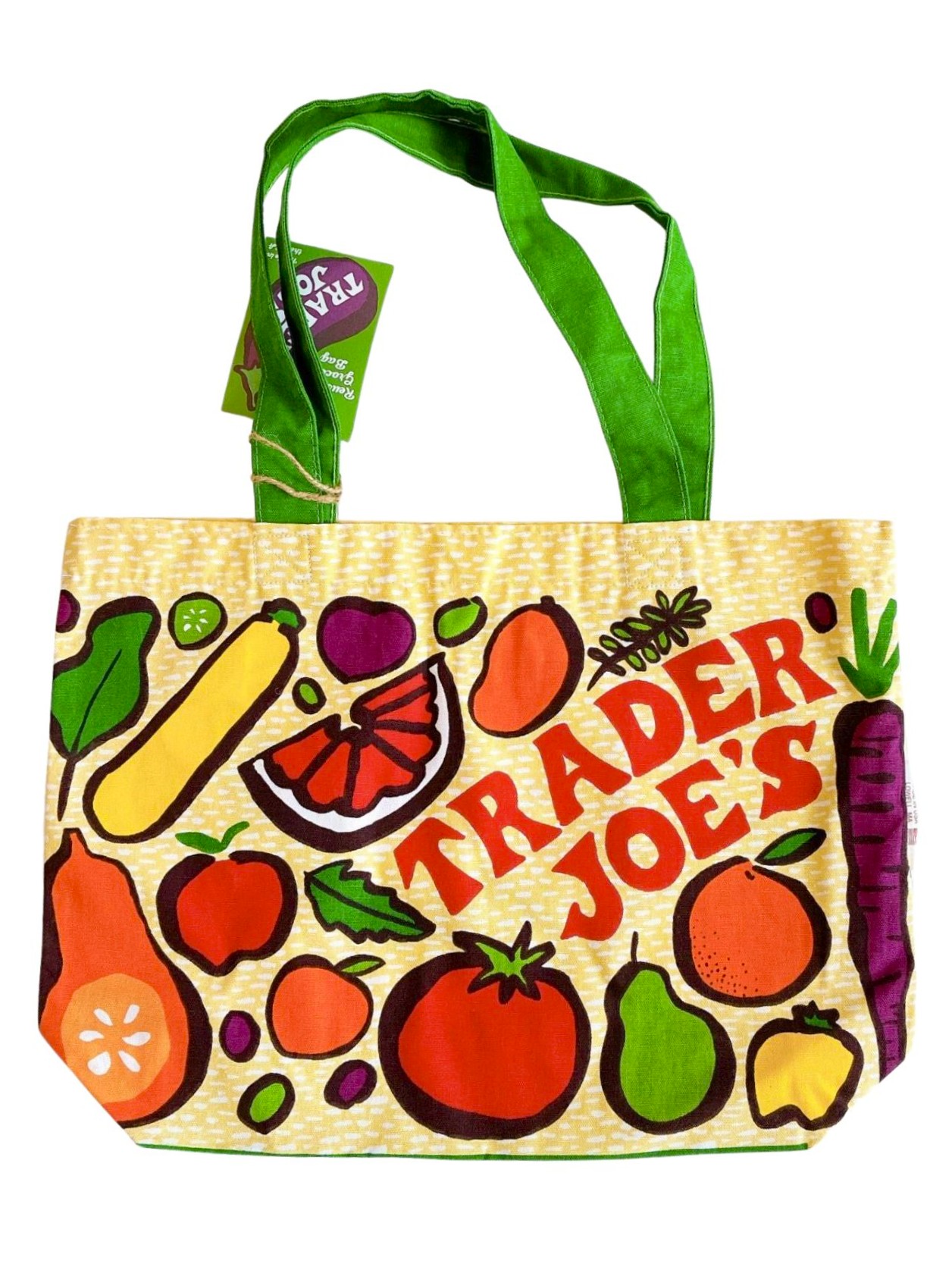 画像2: 【Trader Joe's/トレーダージョーズ】エコバッグ：フルーツ＆ベジタブル