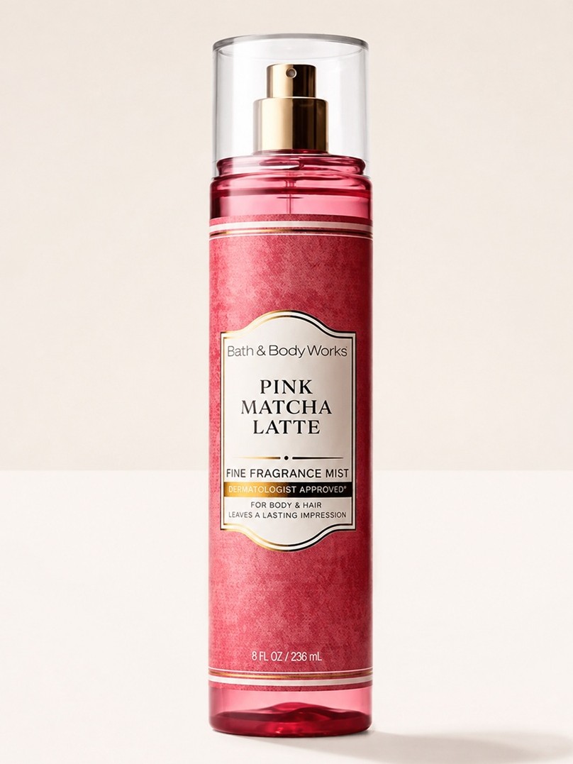 画像1: 【Bath&BodyWorks】ファインフレグランスミスト：ピンクマッチャラテ