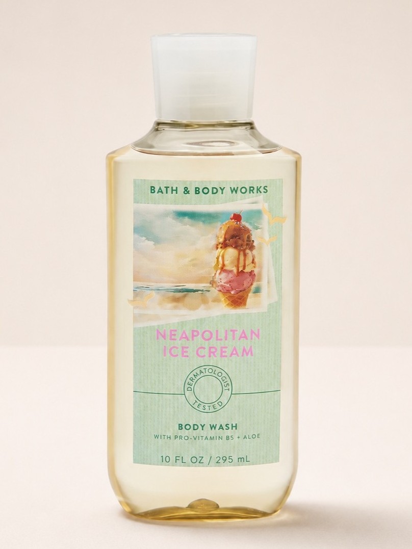 画像1: 【Bath&BodyWorks】ボディウォッシュ：ナポリタンアイスクリーム