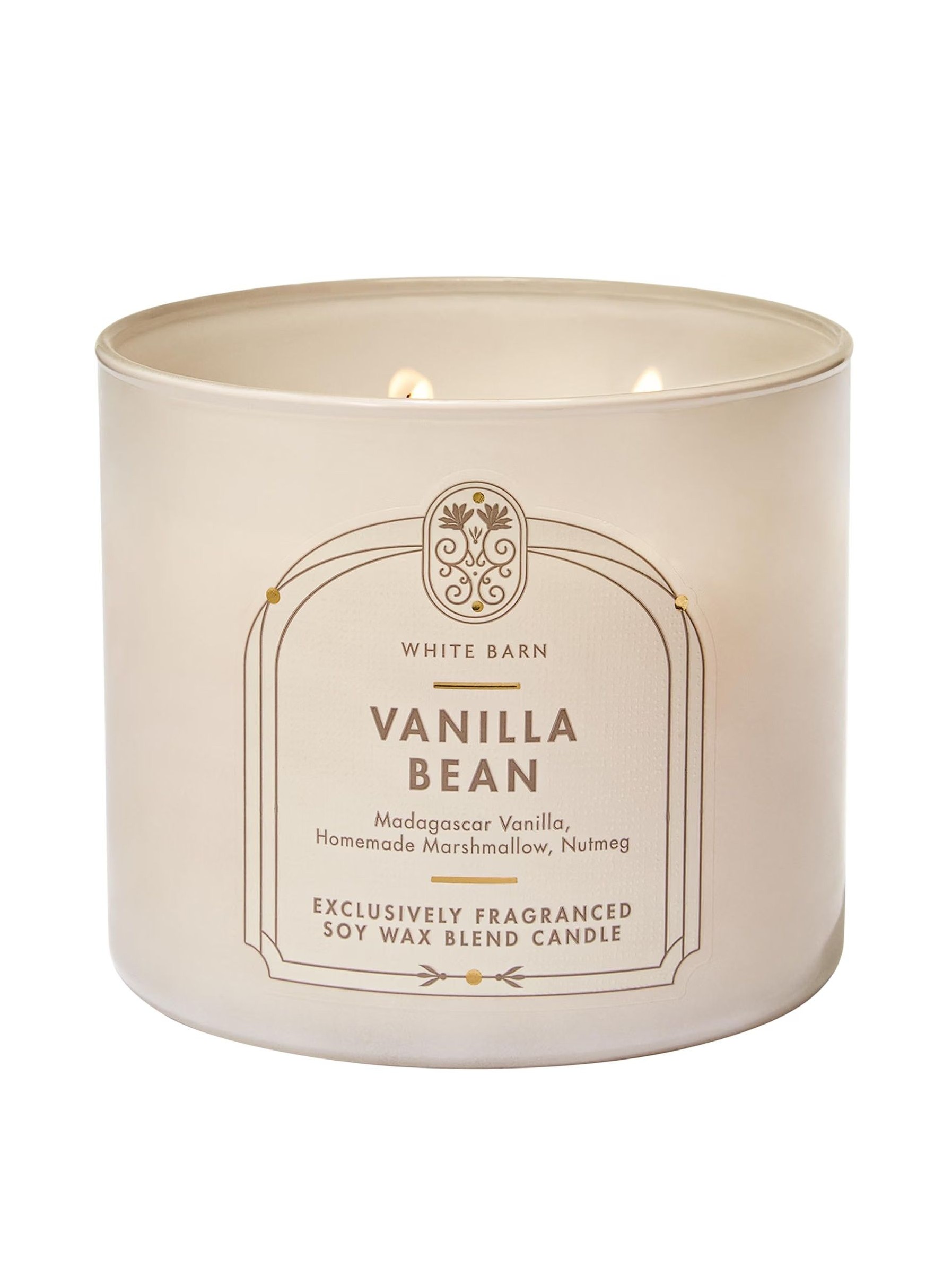 画像7: 【Bath&BodyWorks】3-wickキャンドル（14.5oz）：バニラビーン