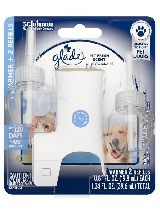 画像1: 【glade】プラグインオイル本体+リフィル2個セット：ペットフレッシュ
