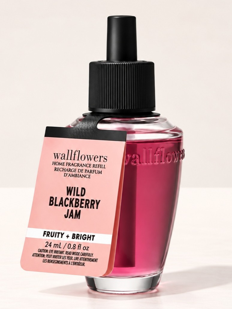 画像1: 【Bath&BodyWorks】Wallflowers詰替リフィル：ワイルドブラックベリージャム