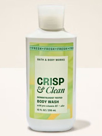 画像1: 【Bath&BodyWorks】ボディウォッシュ：Crisp & Clean (クリスプ＆クリーン)